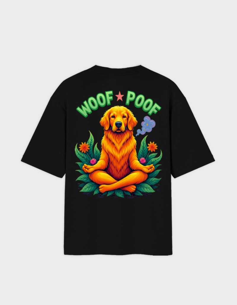 WoofPoof Oversized Unisex Graphic Tee