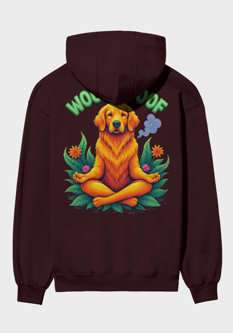 Woof Poof Unisex  Brushed Fleece Graphic  Hoodie