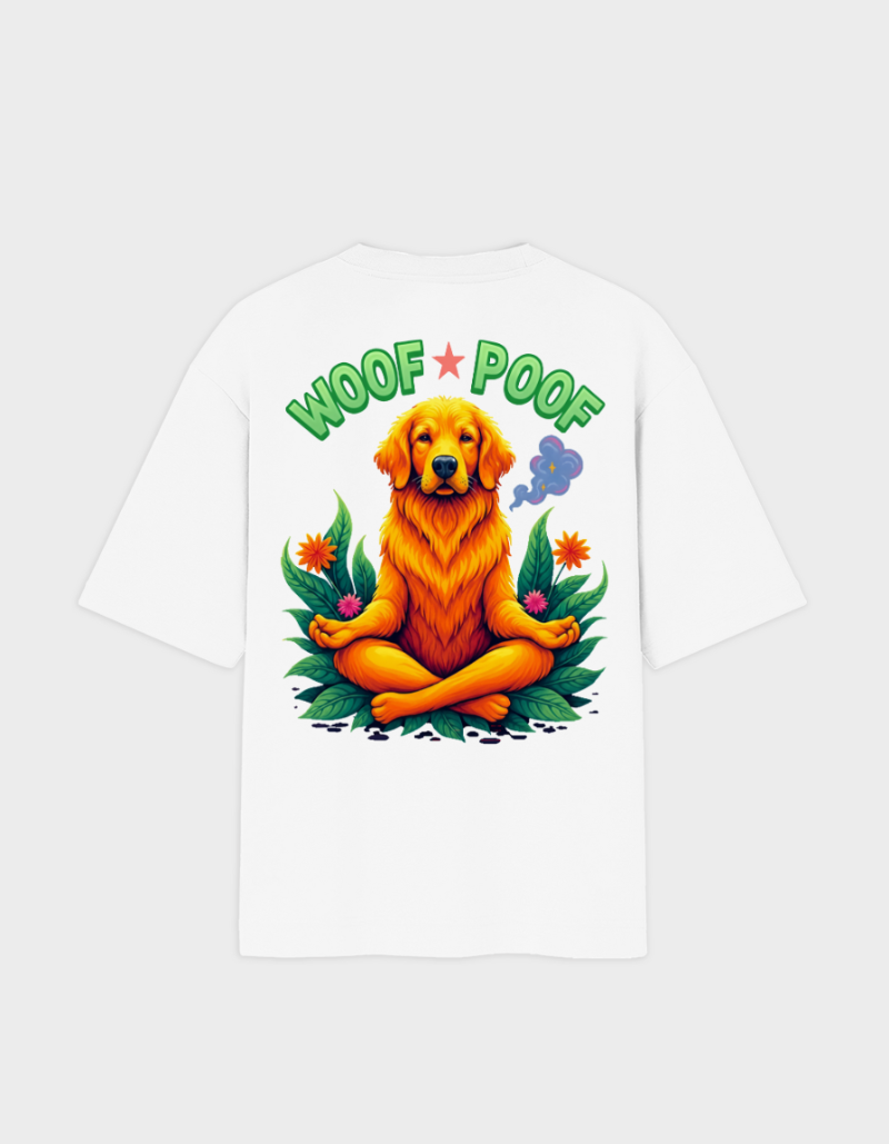 WoofPoof Oversized Unisex Graphic Tee