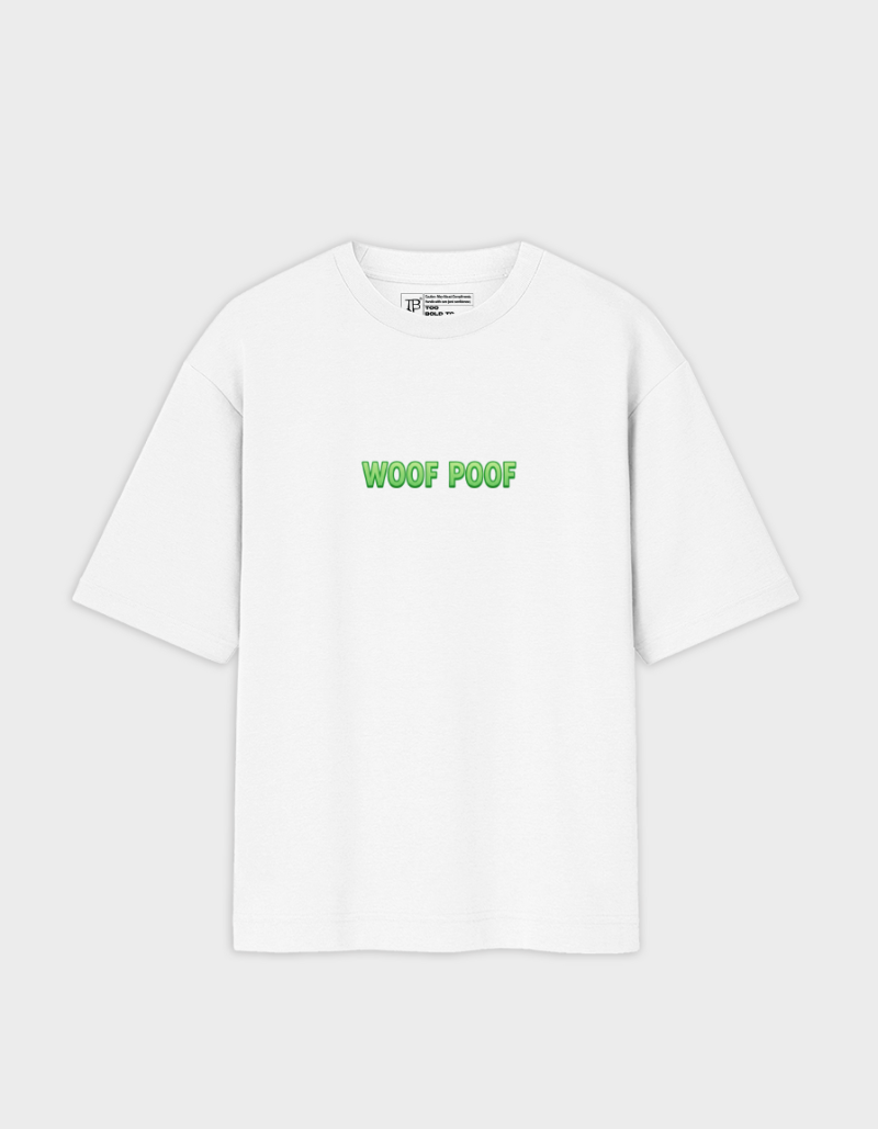 WoofPoof Oversized Unisex Graphic Tee
