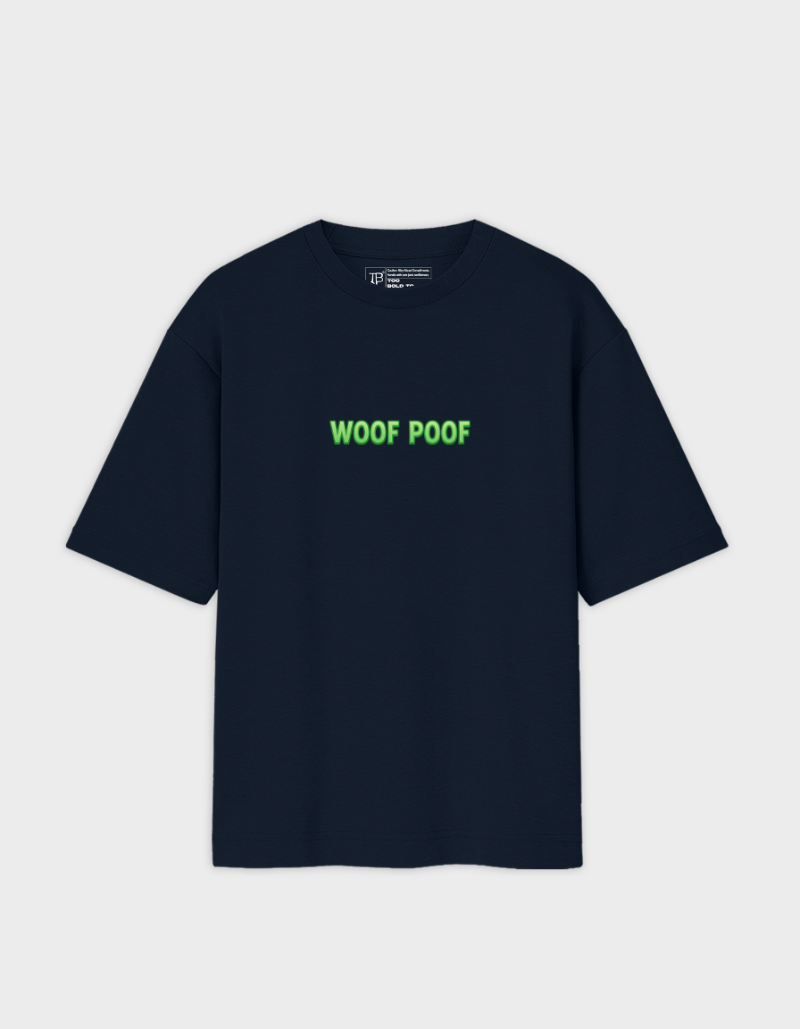 WoofPoof Oversized Unisex Graphic Tee