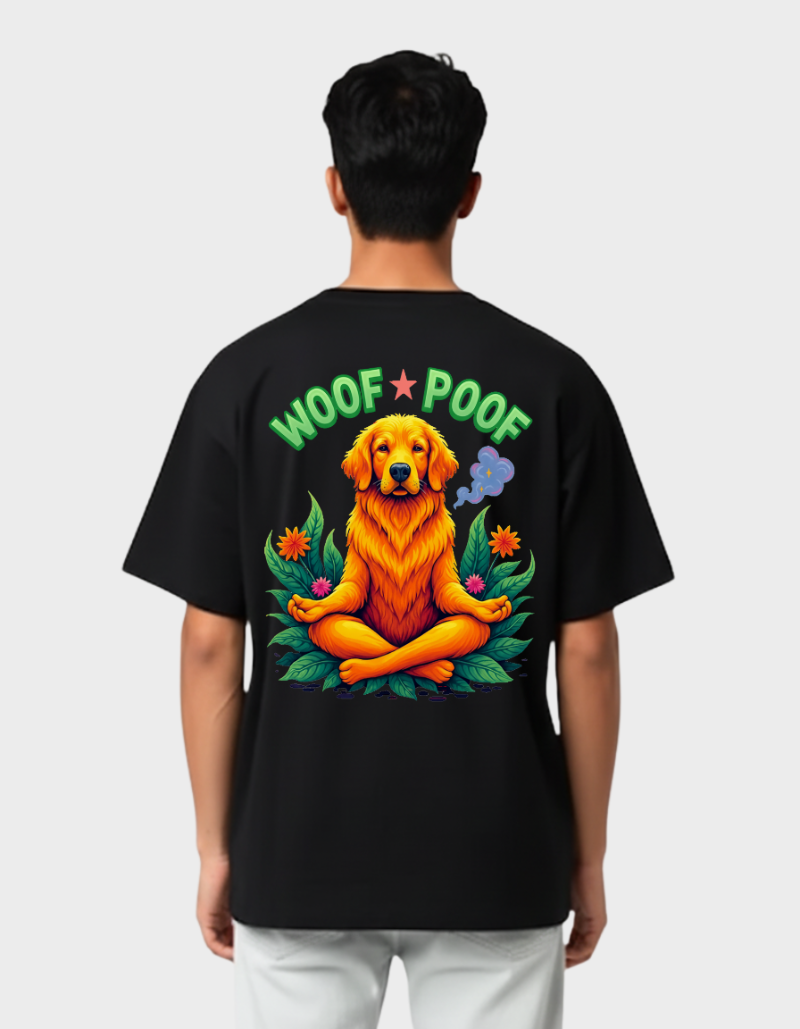 WoofPoof Oversized Unisex Graphic Tee