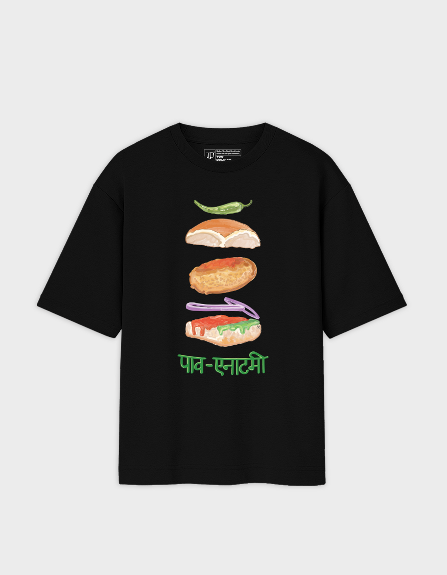 Pav Anatomy Unisex Oversized  Cotton Graphic Tshirt