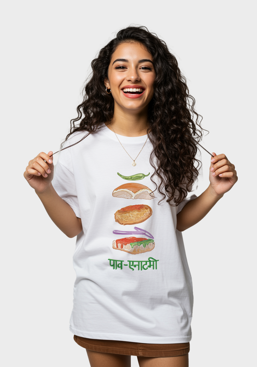 Pav Anatomy Unisex Oversized  Cotton Graphic Tshirt