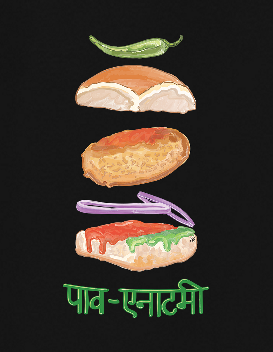 Pav Anatomy Unisex Oversized  Cotton Graphic Tshirt artwork