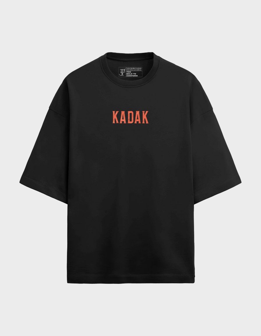 Kabhi Khushi Kabhi Kadak Unisex Oversized Graphic Tshirt