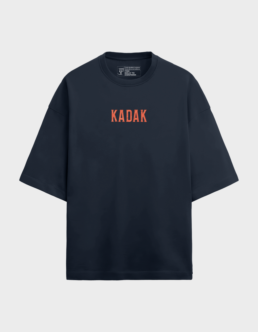 Kabhi Khushi Kabhi Kadak Unisex Oversized Graphic Tshirt