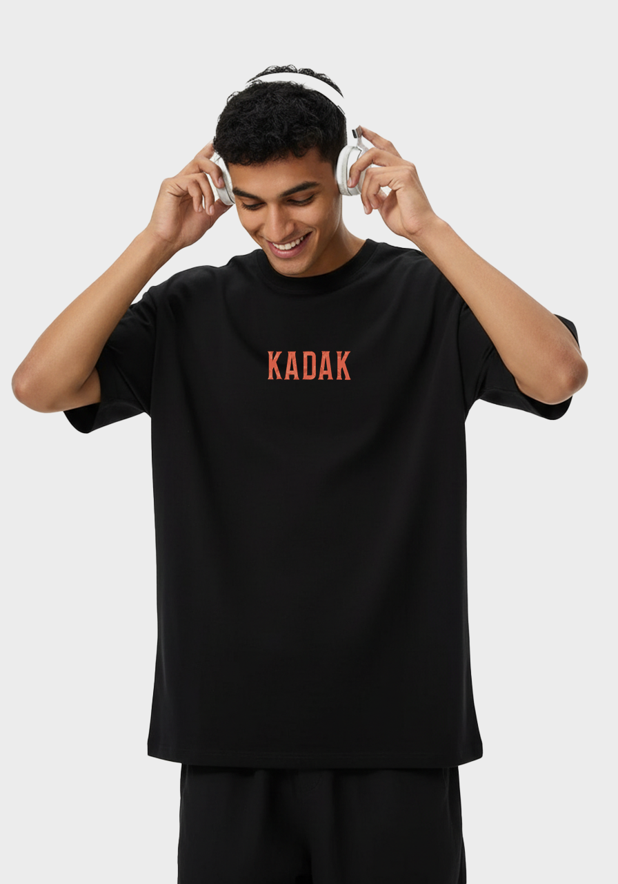 Kabhi Khushi Kabhi Kadak Unisex Oversized Graphic Tshirt
