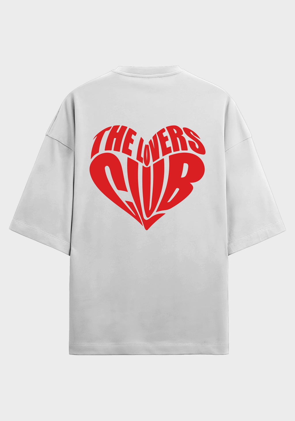The Lovers Club-Unisex Terry Oversized Tee