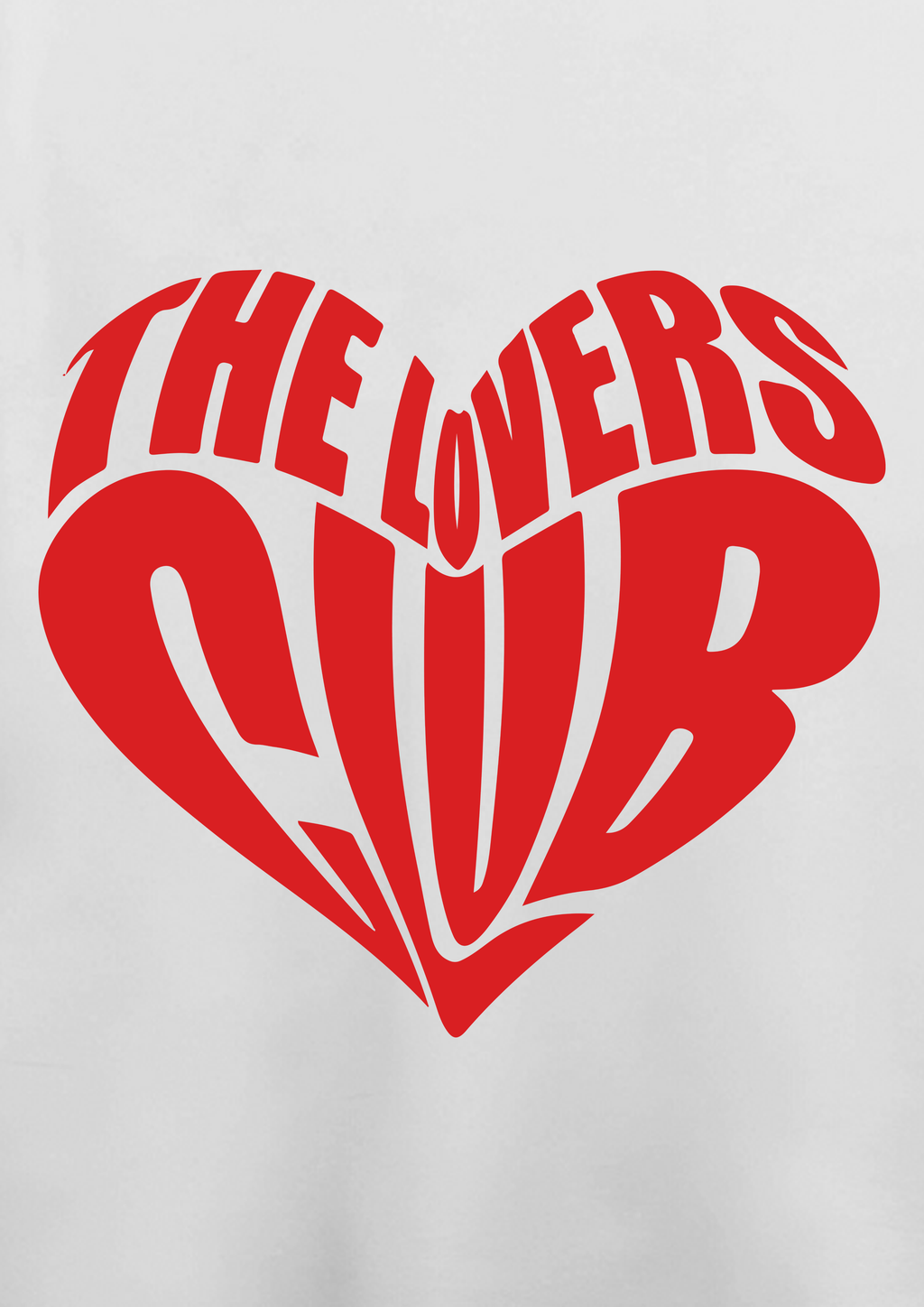 The Lovers Club-Unisex Terry Oversized Tee