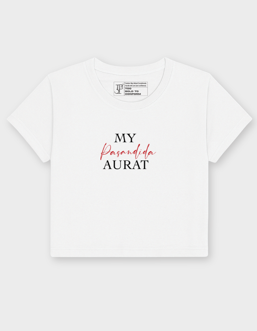 Pasandida Aurat-Crop Top