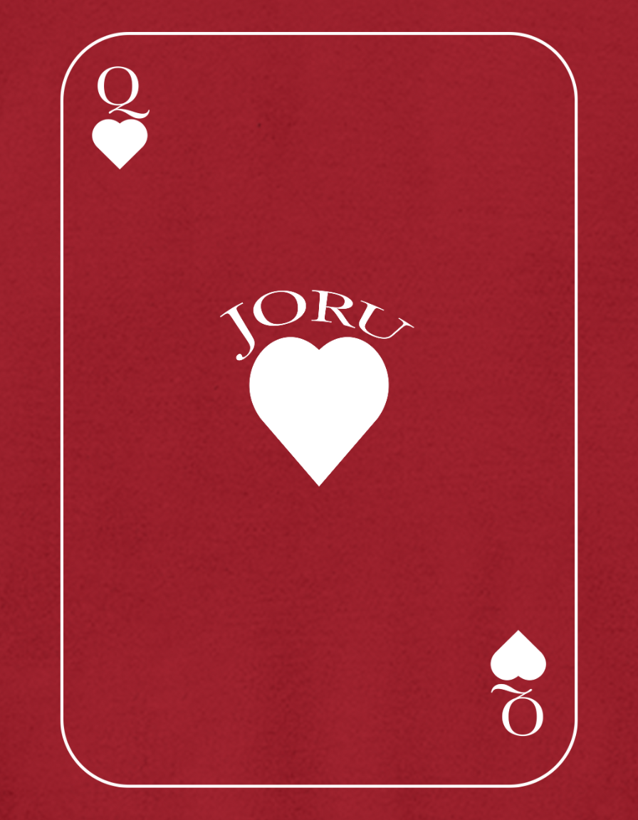 GULAM Playing Card-Unisex Brushed Fleece Hoodie