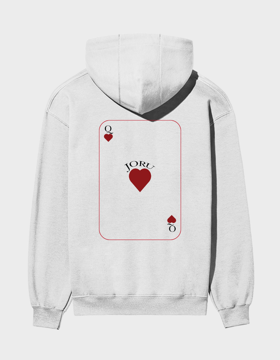 Minimal Valentine Style-Unisex Brushed Fleece Hoodie
