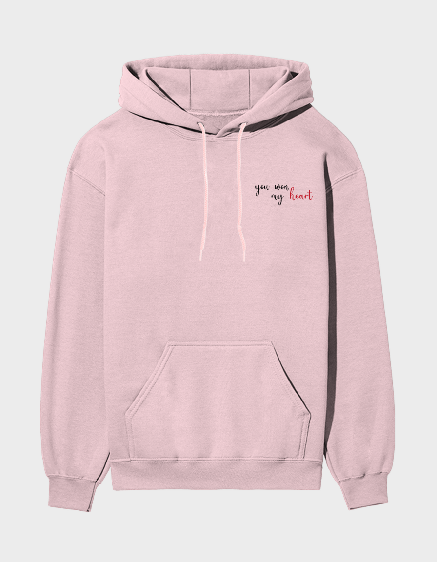 You are my Heart-Unisex Brushed Fleece Hoodie