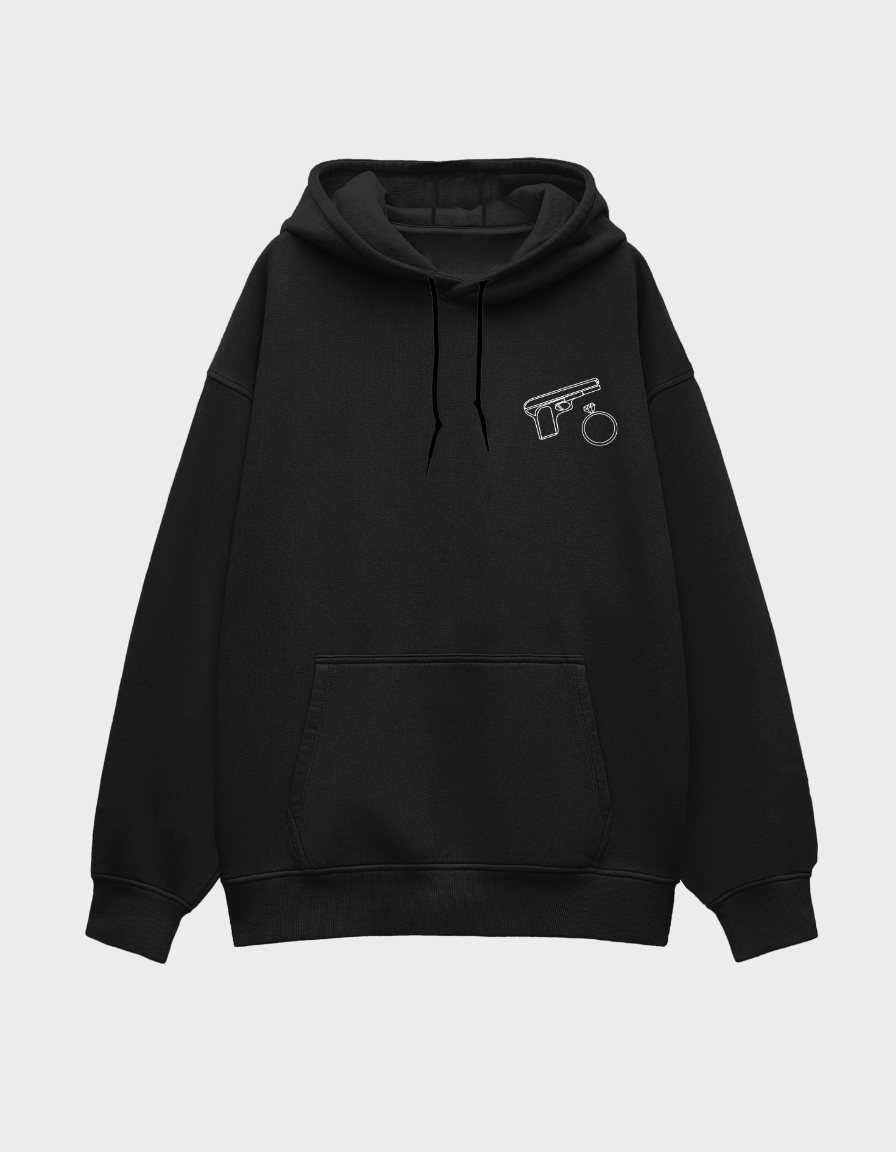 Wifey- Oversized Brushed Fleece Hoodie