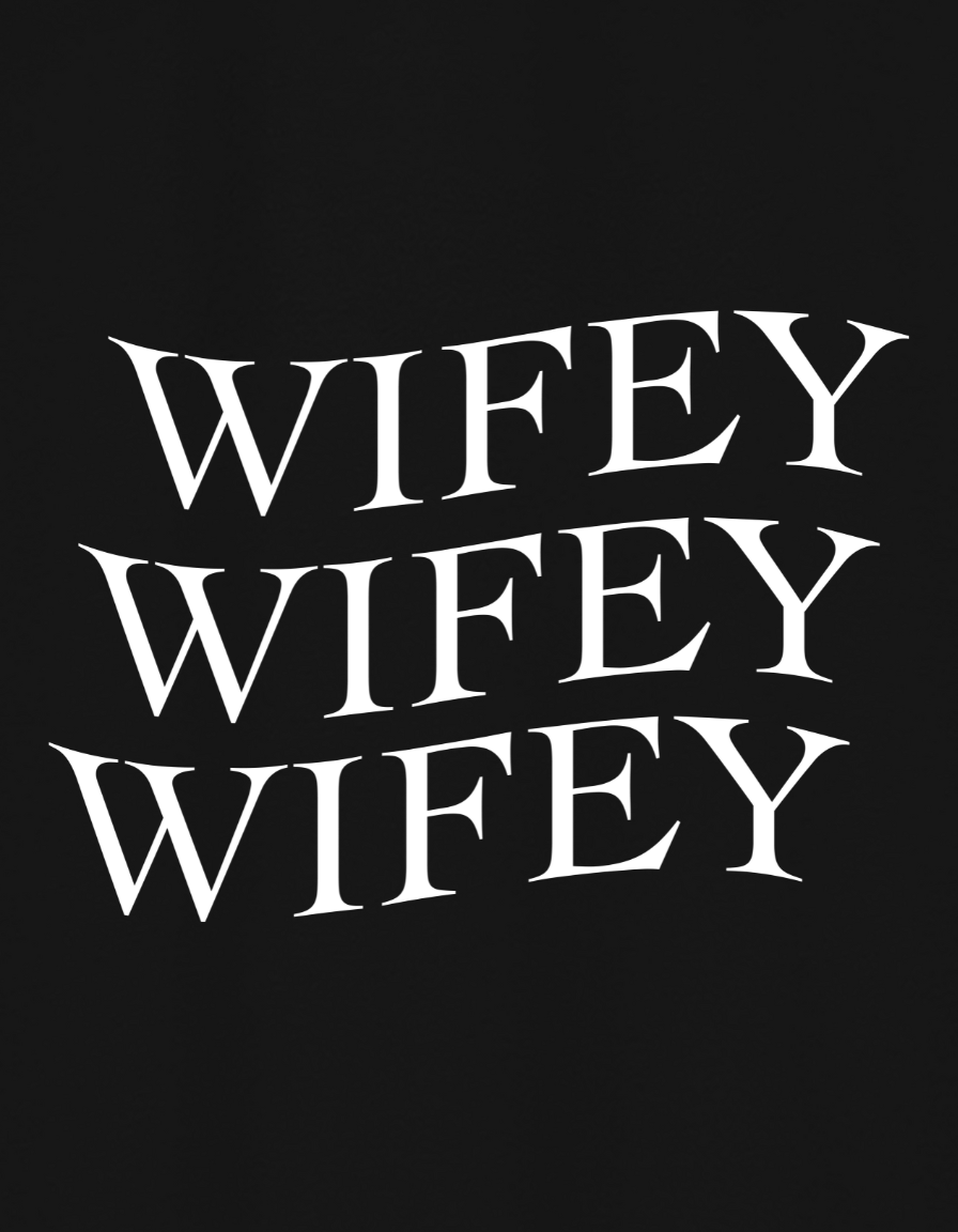 Wifey Oversized T-Shirt