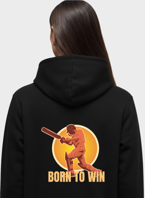 BORN TO WIN-Unisex Pullover Hoodie