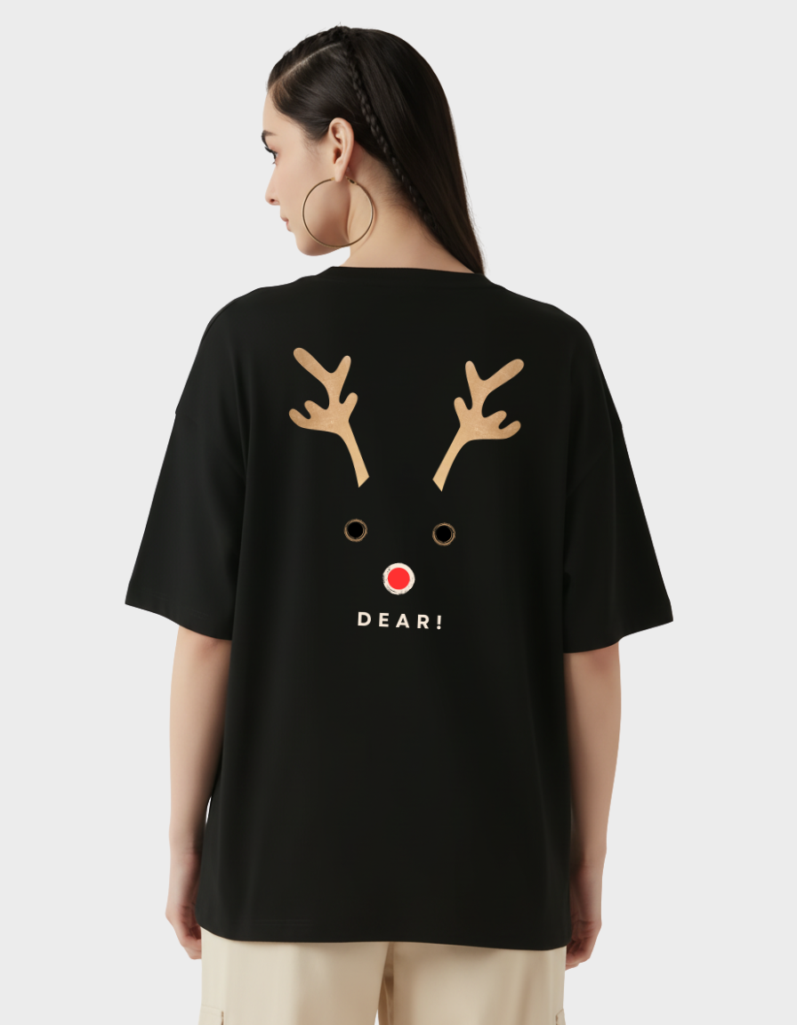 OH dear Unisex Terry Oversized Tee