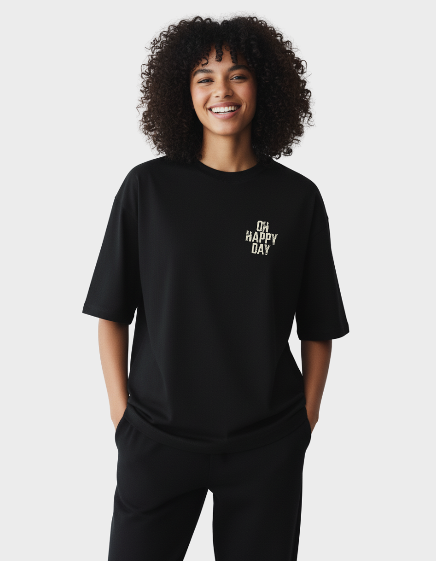 OH dear Unisex Terry Oversized Tee