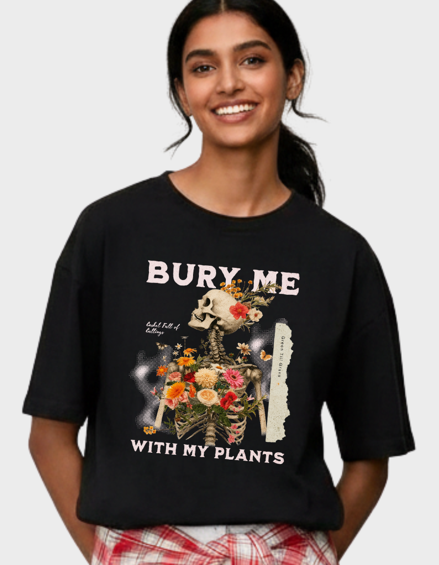 Bury Me Unisex Standard Oversized T-Shirt