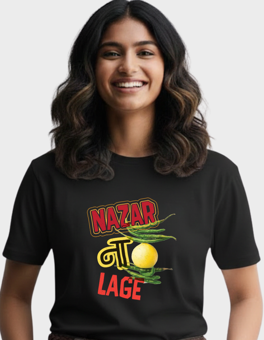 Nazar Na Lage Unisex Classic Crew T-Shirt