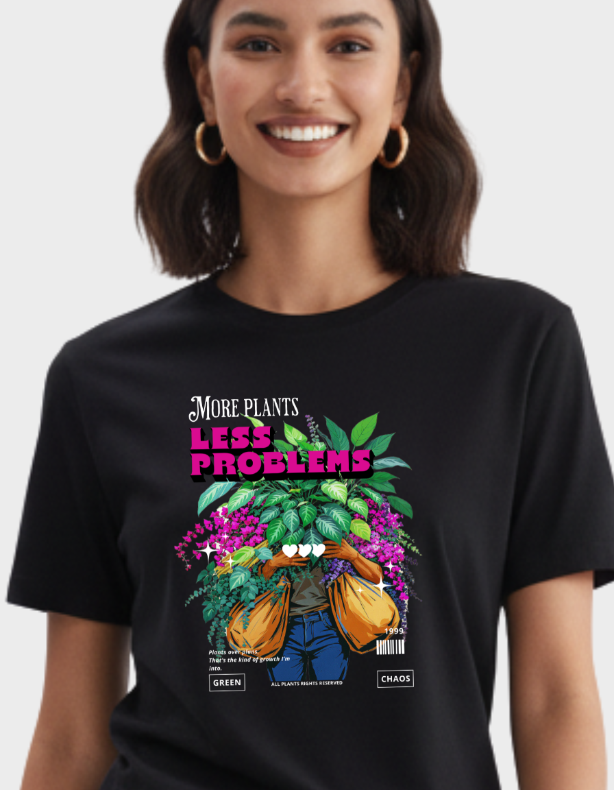 More Plants Women Classic Crew T-Shirt