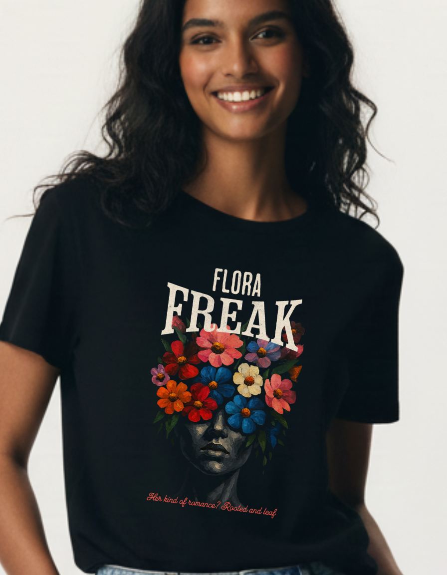 Flora Freak Women Classic Crew T-Shirt