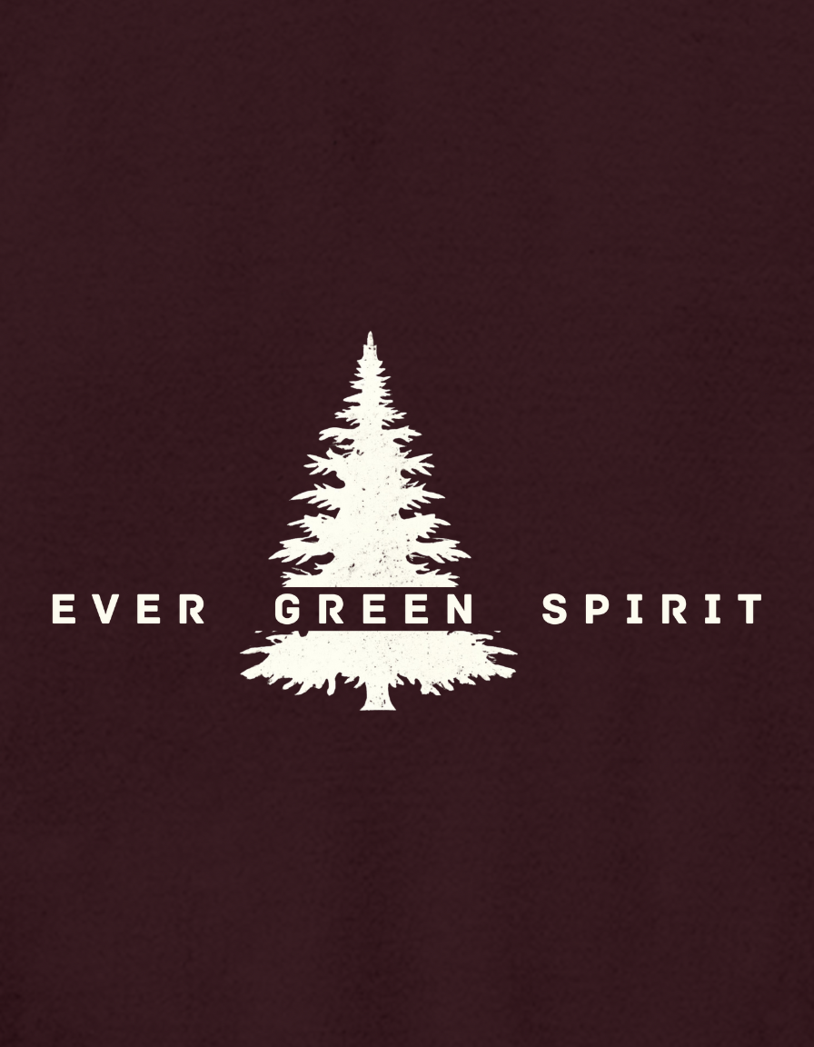 Evergreen Unisex Oversized  Brushed Fleece Hoodie