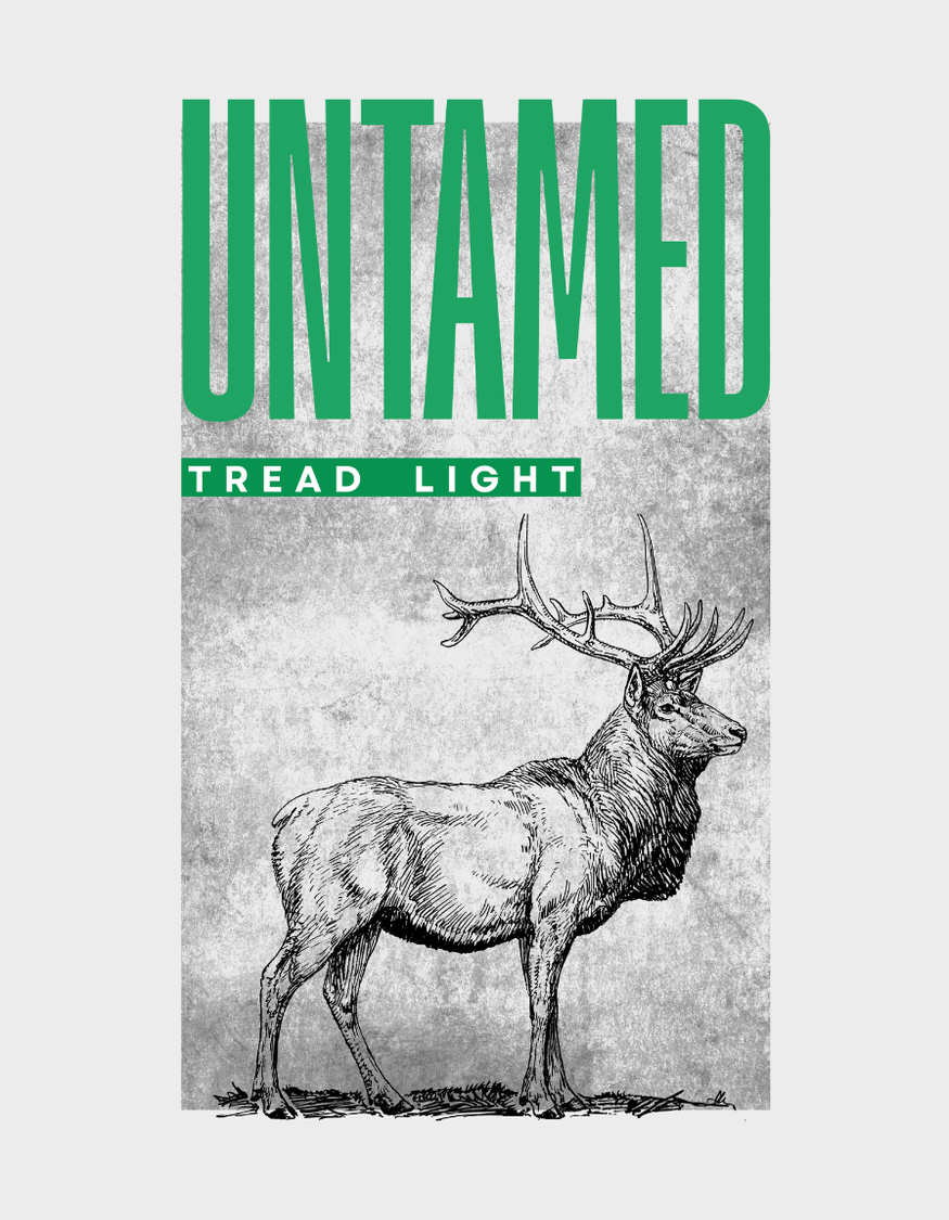 Untamed Unisex Classic Crew T-Shirt artwork