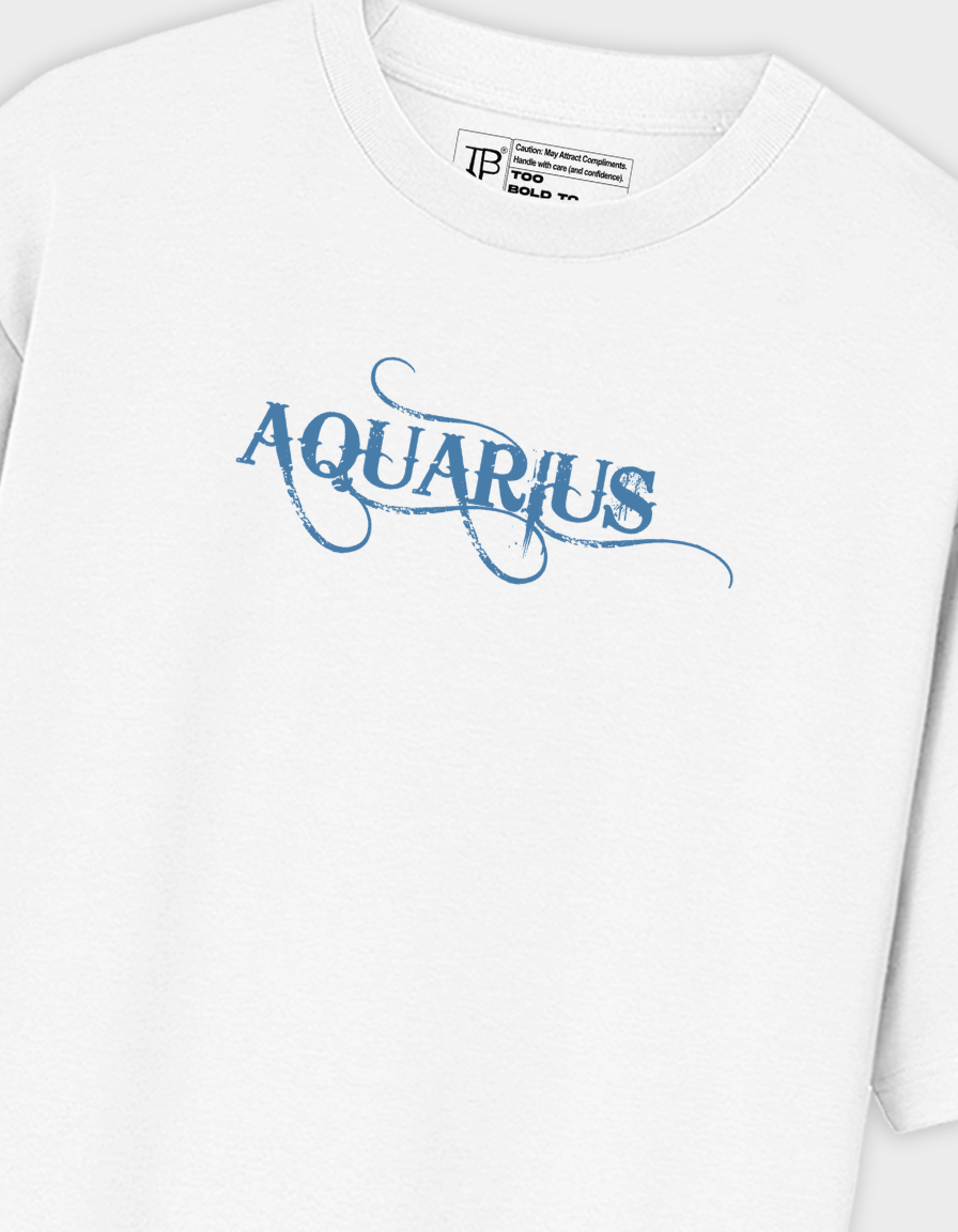 Aquarius Unisex Oversized T-Shirt