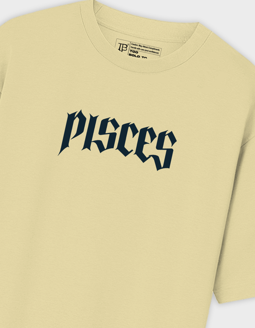 Pisces Unisex Oversized T-Shirt