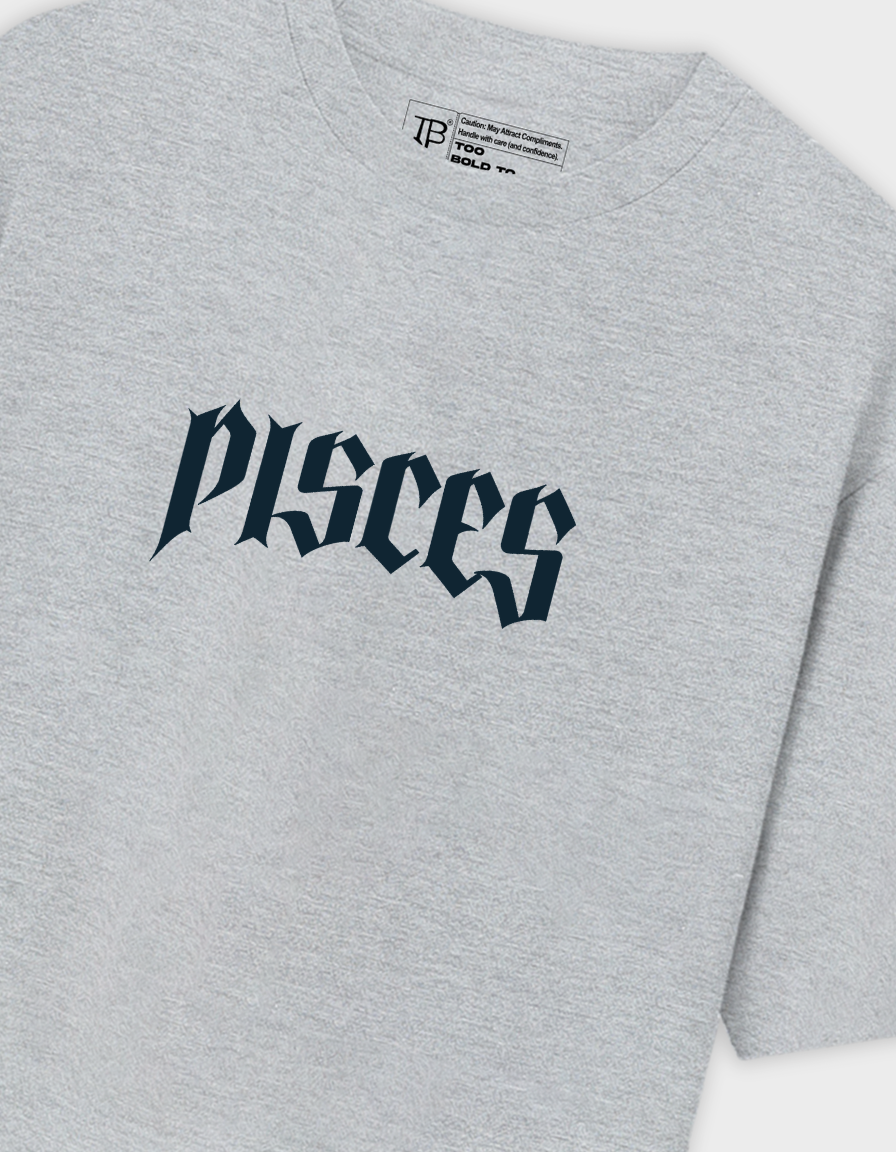 Pisces Unisex Oversized T-Shirt