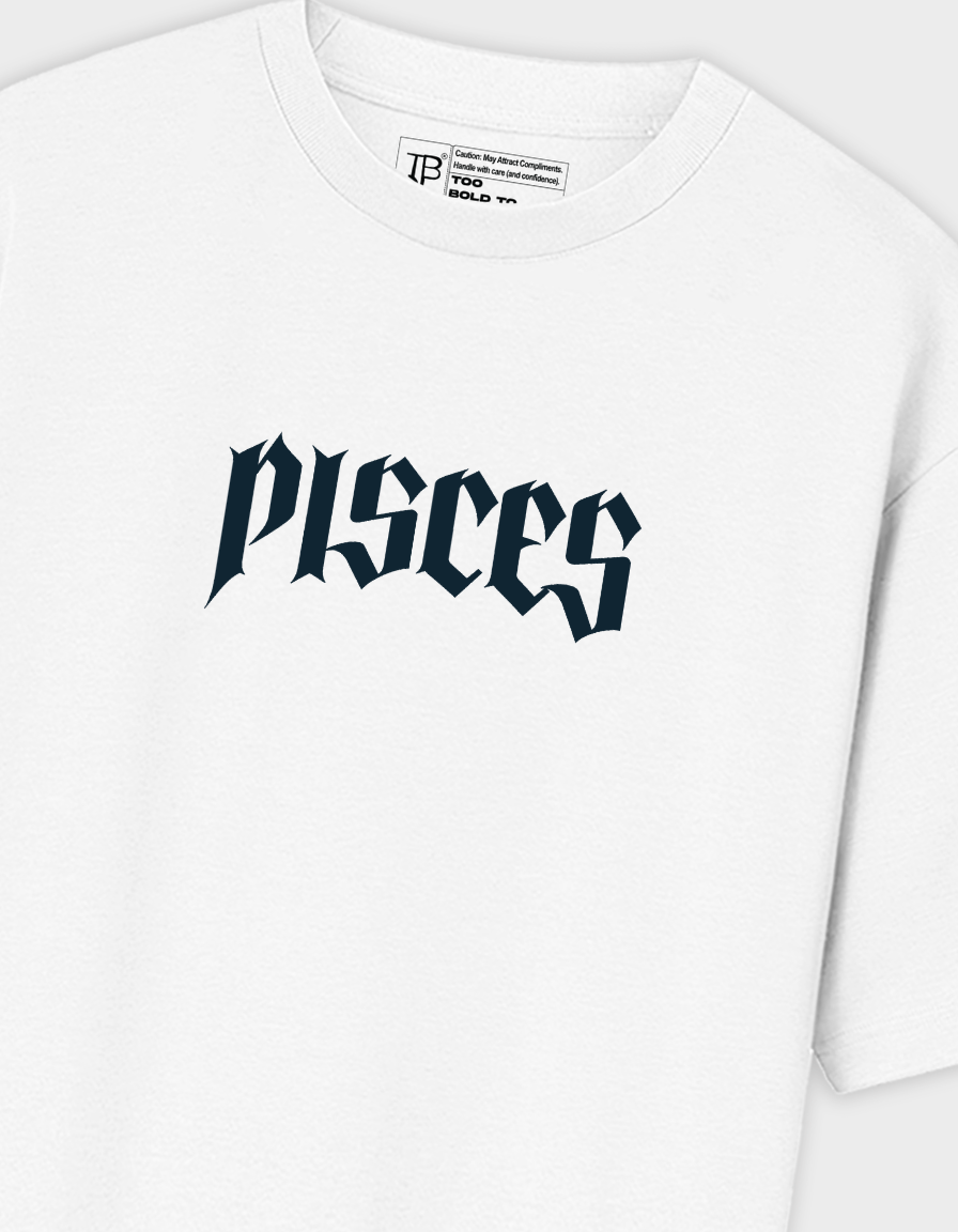 Pisces Unisex Oversized T-Shirt