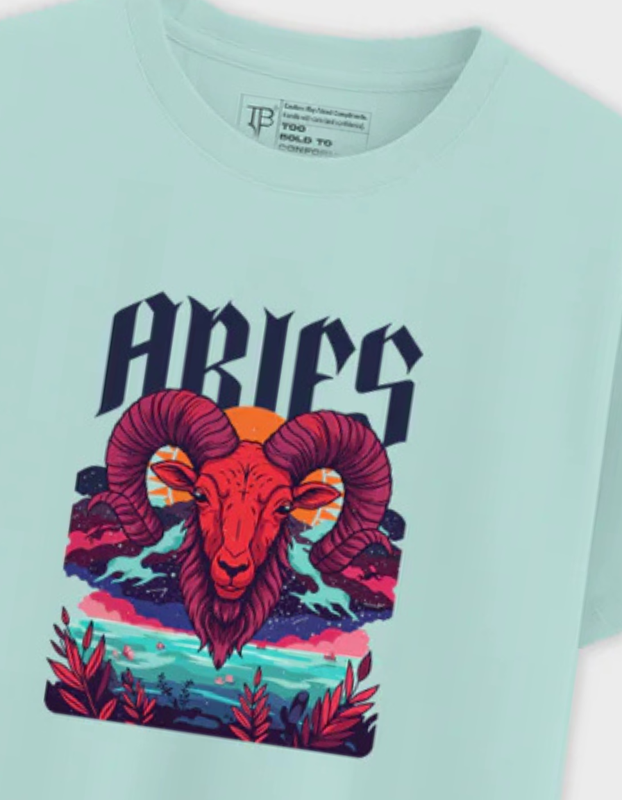 Aries Unisex Graphic T shirt