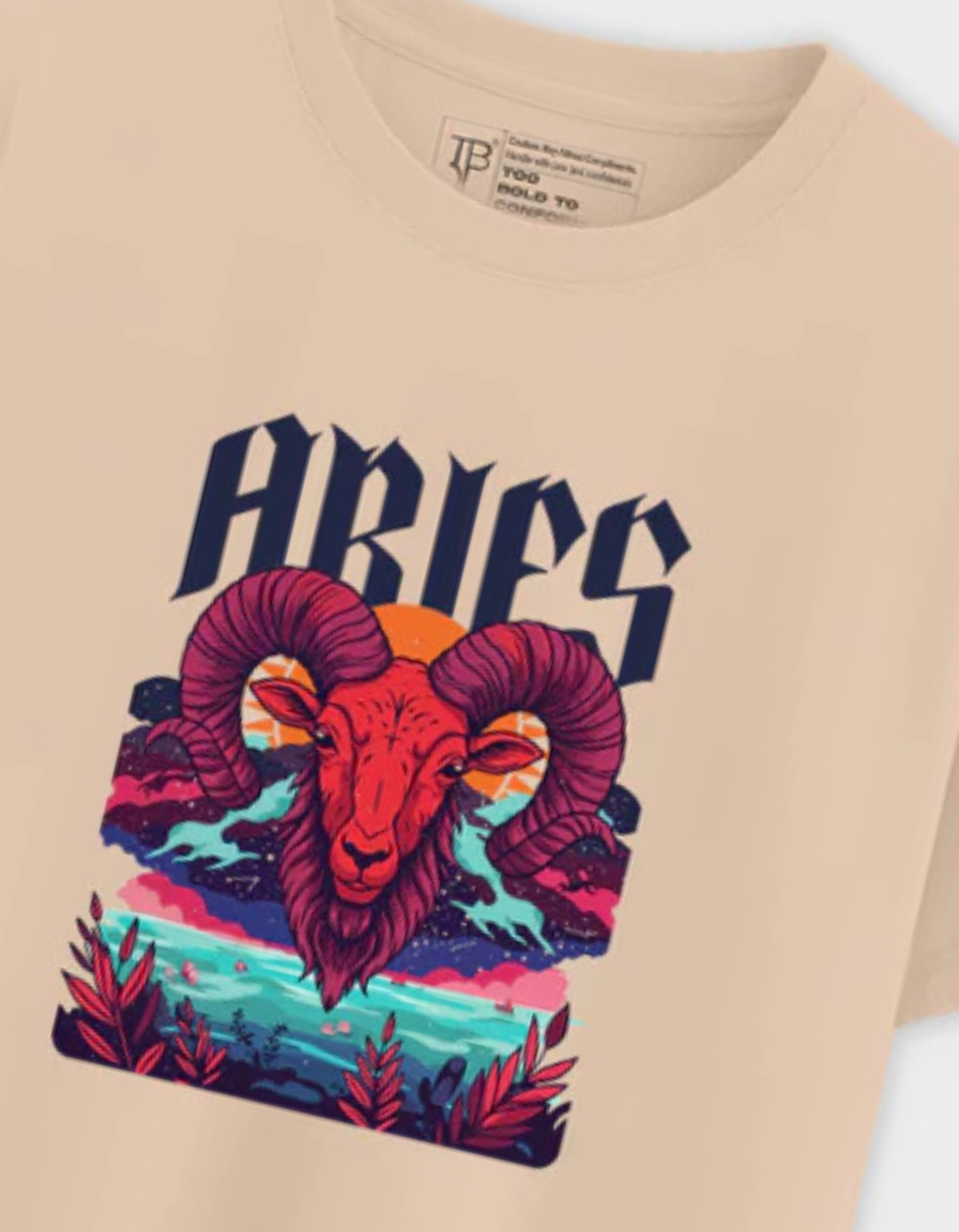 Aries Unisex Graphic T shirt