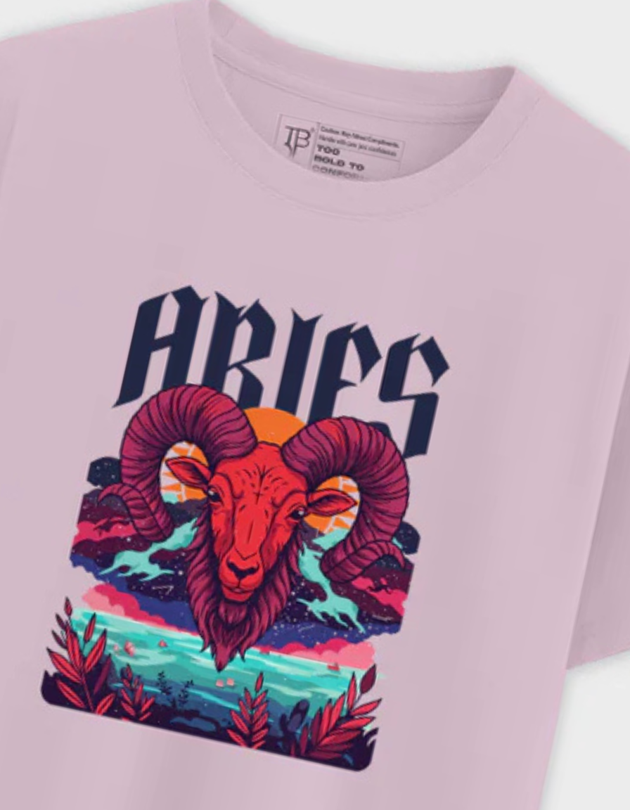 Aries Unisex Graphic T shirt