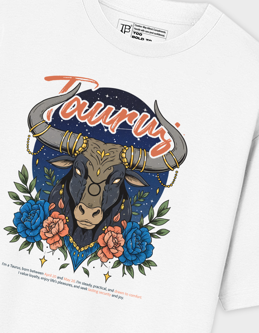 Taurus Unisex Oversized T-Shirt