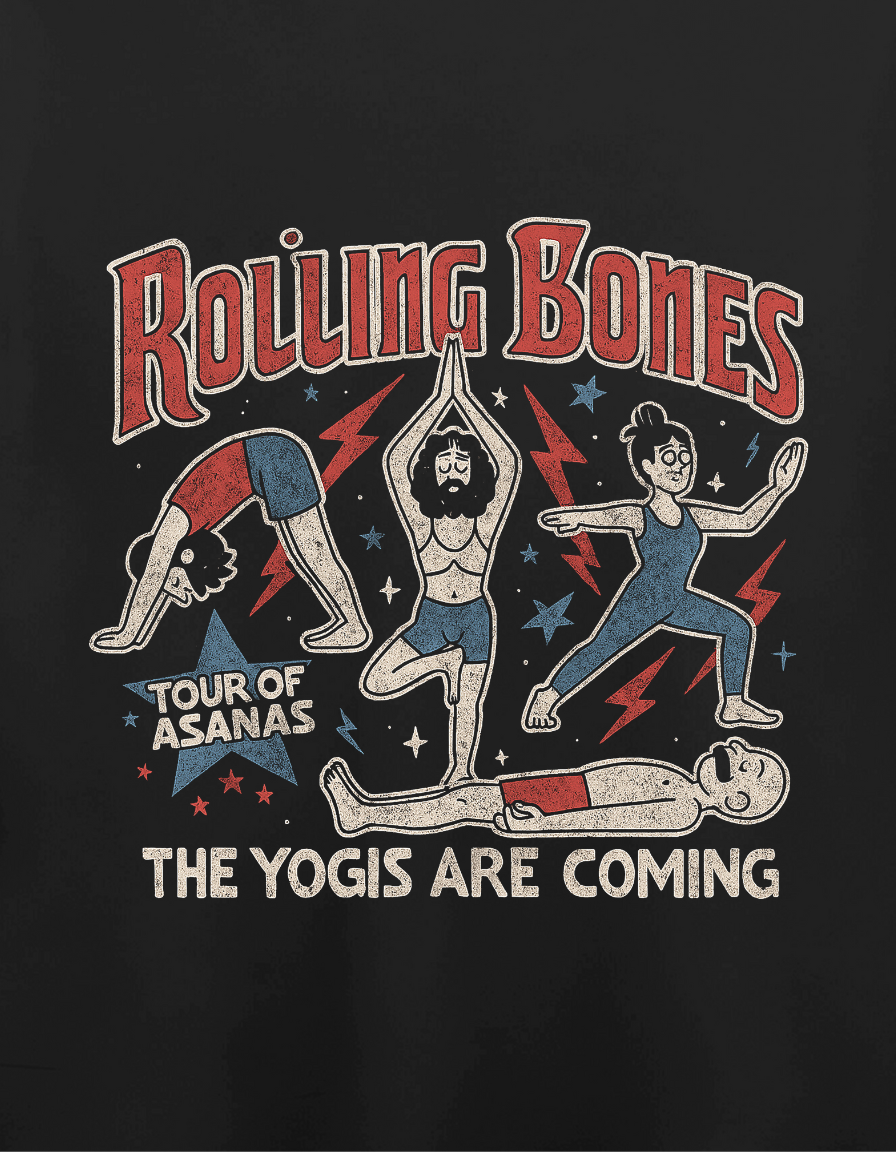 Rolling Bones Graphic Crop Top