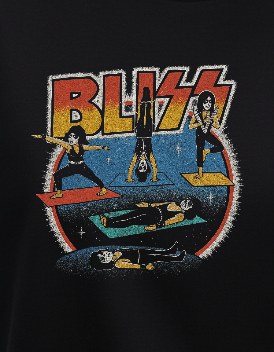 Bliss Bolt Unisex Brushed Fleece Graphic Hoodie