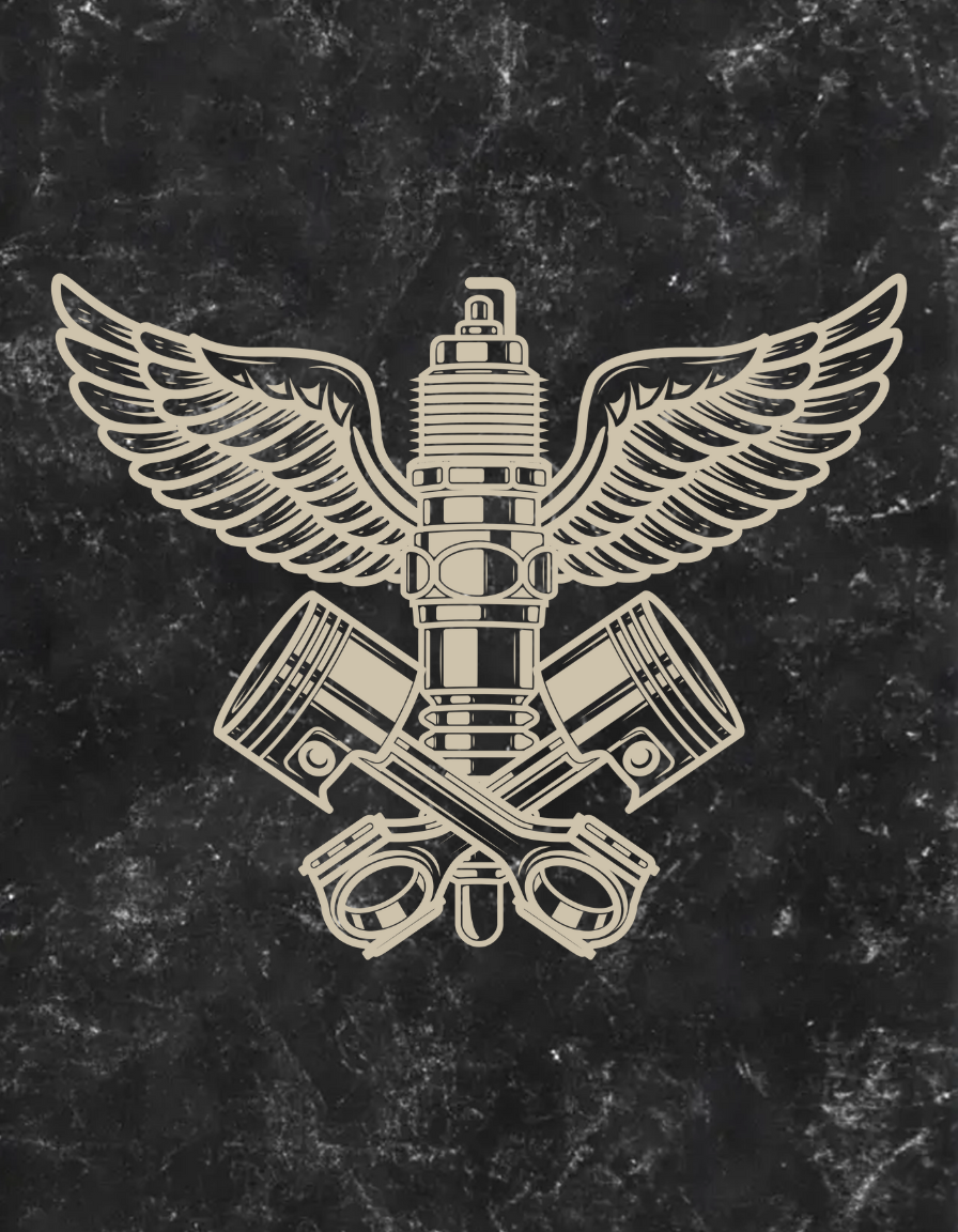 Kickstart Unisex Acid Washed Oversized Tee