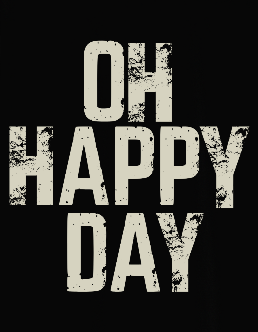 OH dear Unisex Terry Oversized Tee