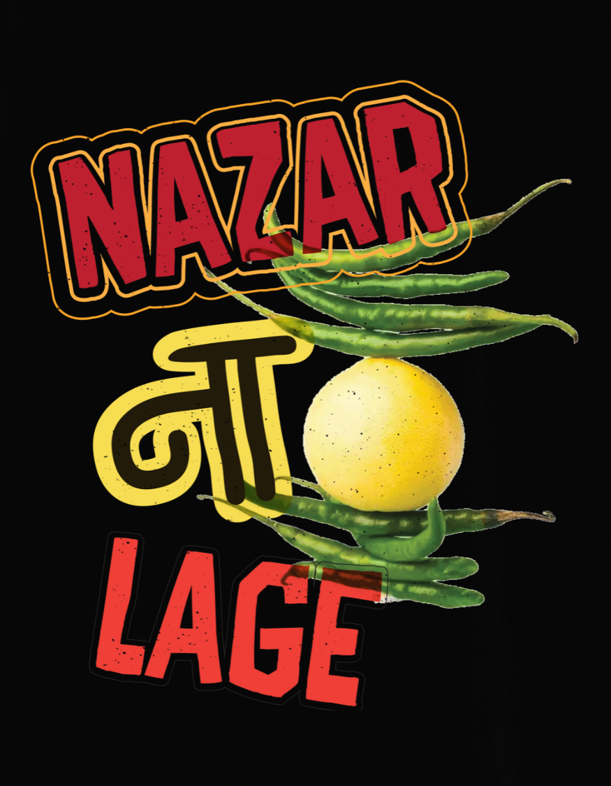 Nazar Na Lage Unisex Classic Crew T-Shirt artwork