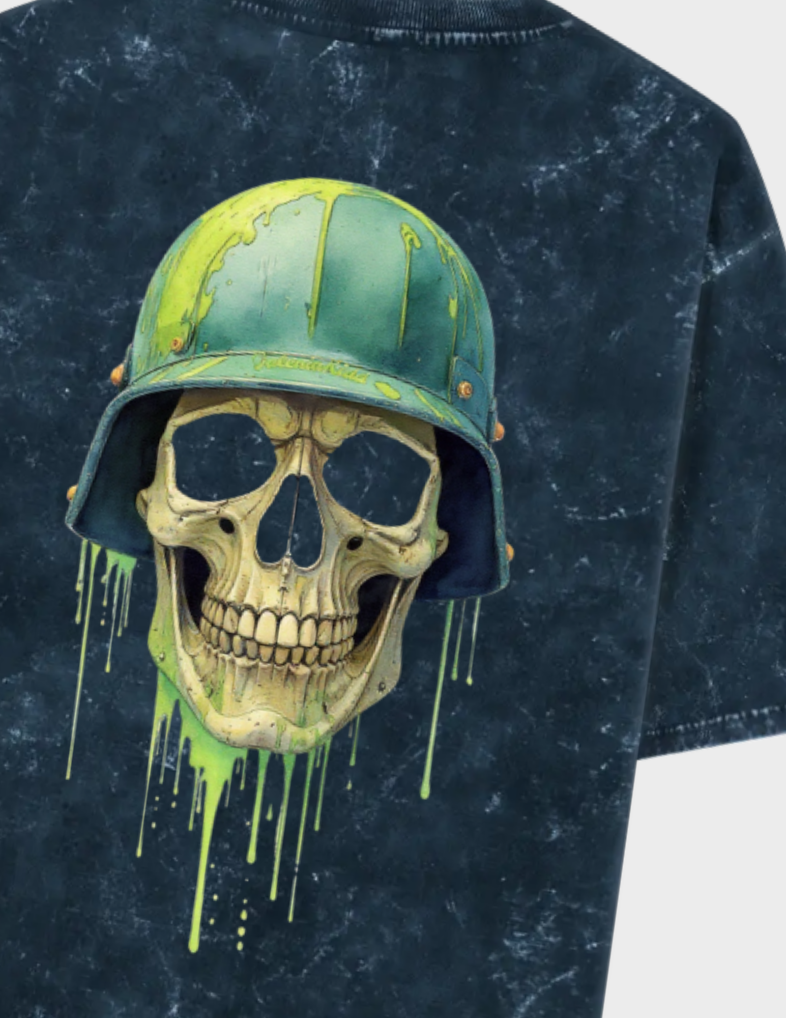 War Born Unisex Acid Washed Oversized Tee