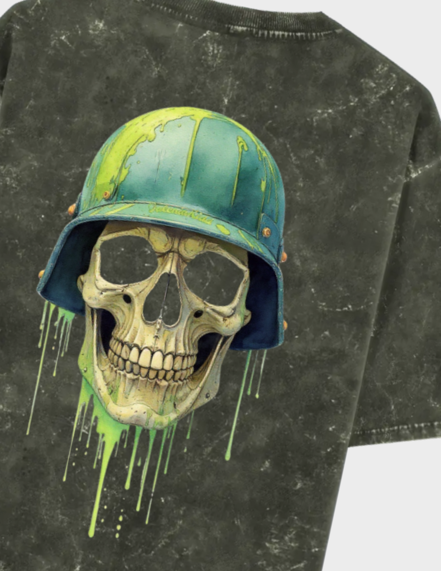 War Born Unisex Acid Washed Oversized Tee