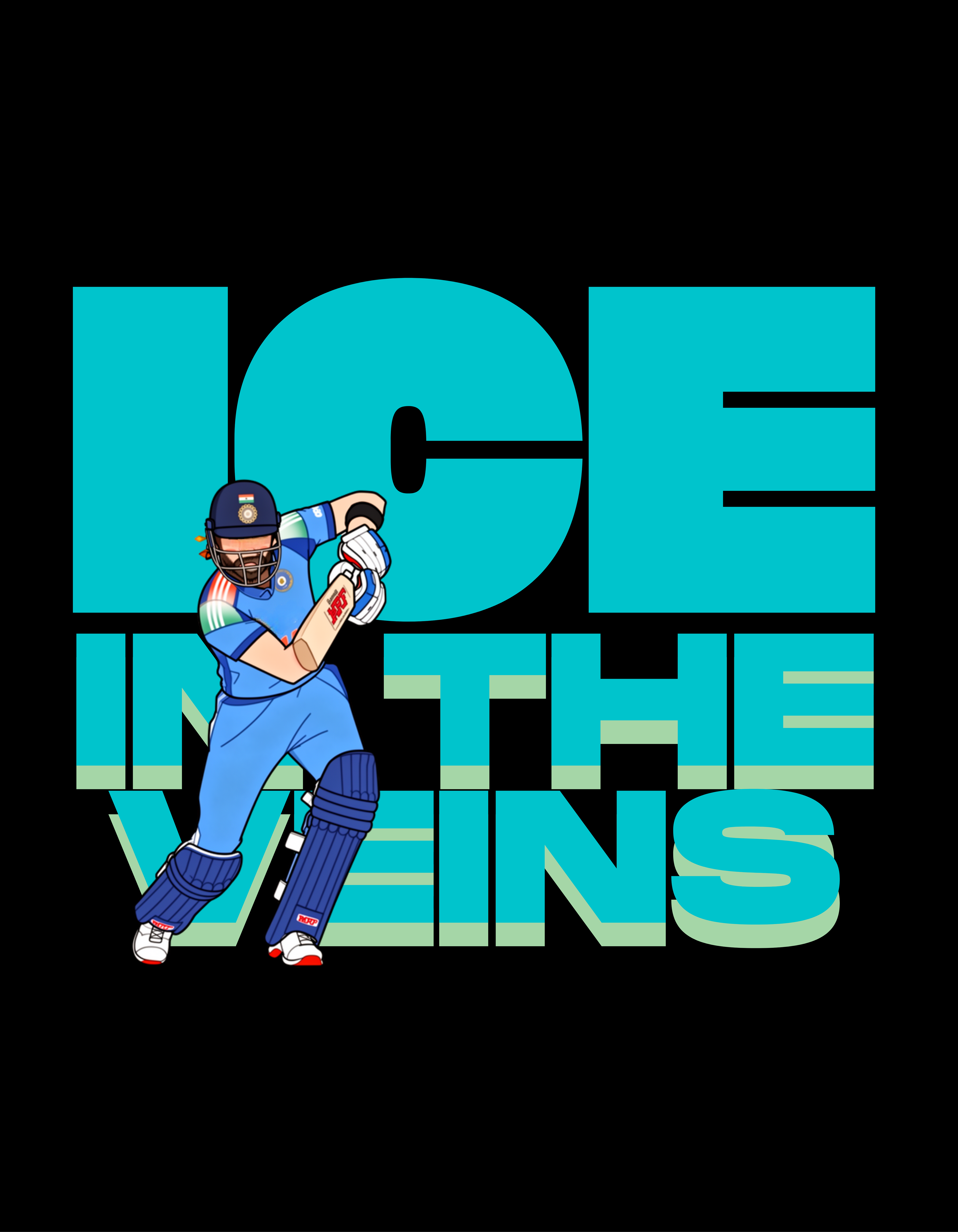 Ice In the Veins-Unisex Oversized Standard T-Shirt