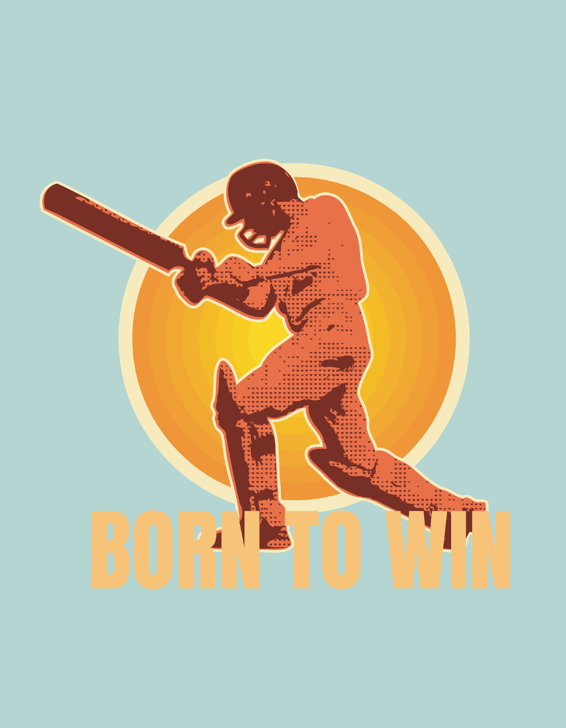 Born to Win -Unisex Classic Crew T-Shirt