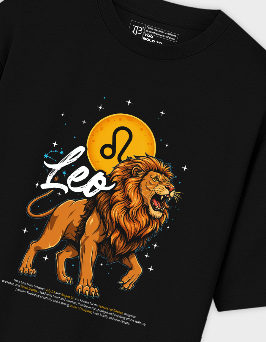 Leo Unisex Oversized T-Shirt