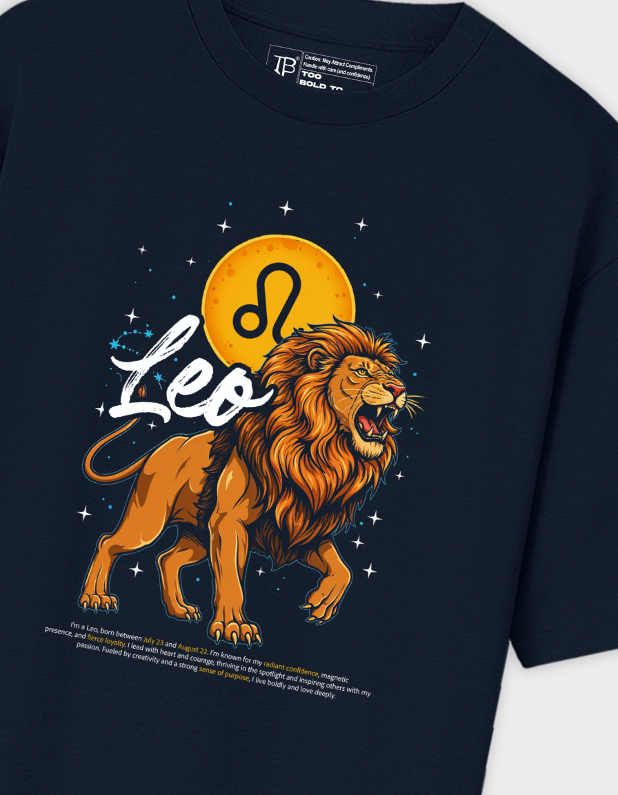 Leo Unisex Oversized T-Shirt