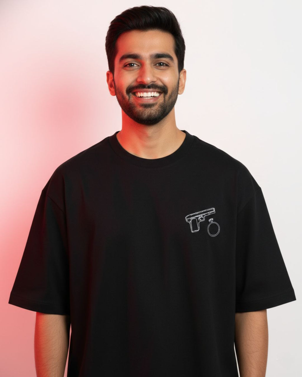 Snipper-Mens Oversized Standard T-Shirt