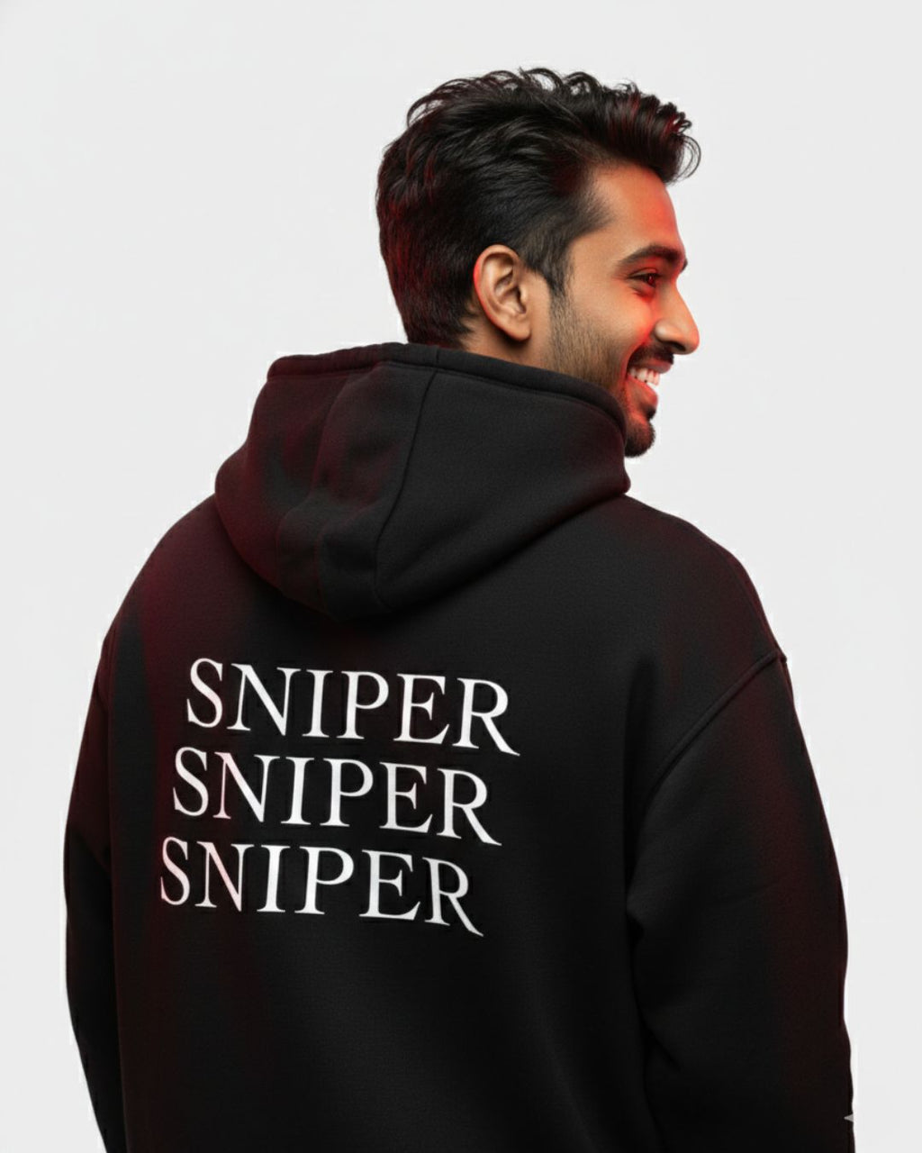 Snipper-Mens Oversized Hoodie